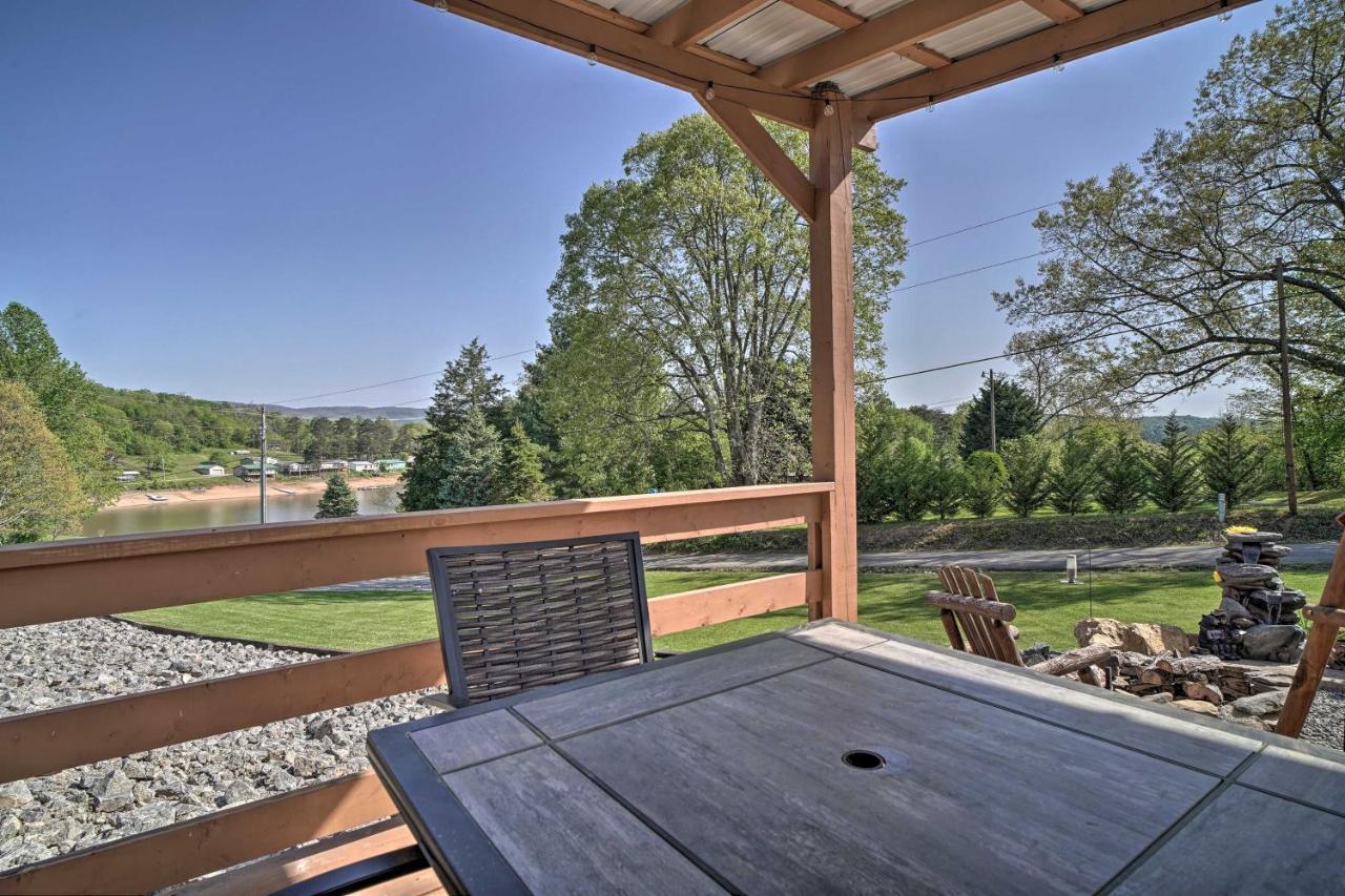 Rivers View - Cherokee Lake Cabin With Fire Pit! Bean Station Exterior photo